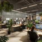 Ergonomie en Open Space : Quels sont les avantages et inconvenients de travailler en open space pour votre sante musculo-squelettique ?