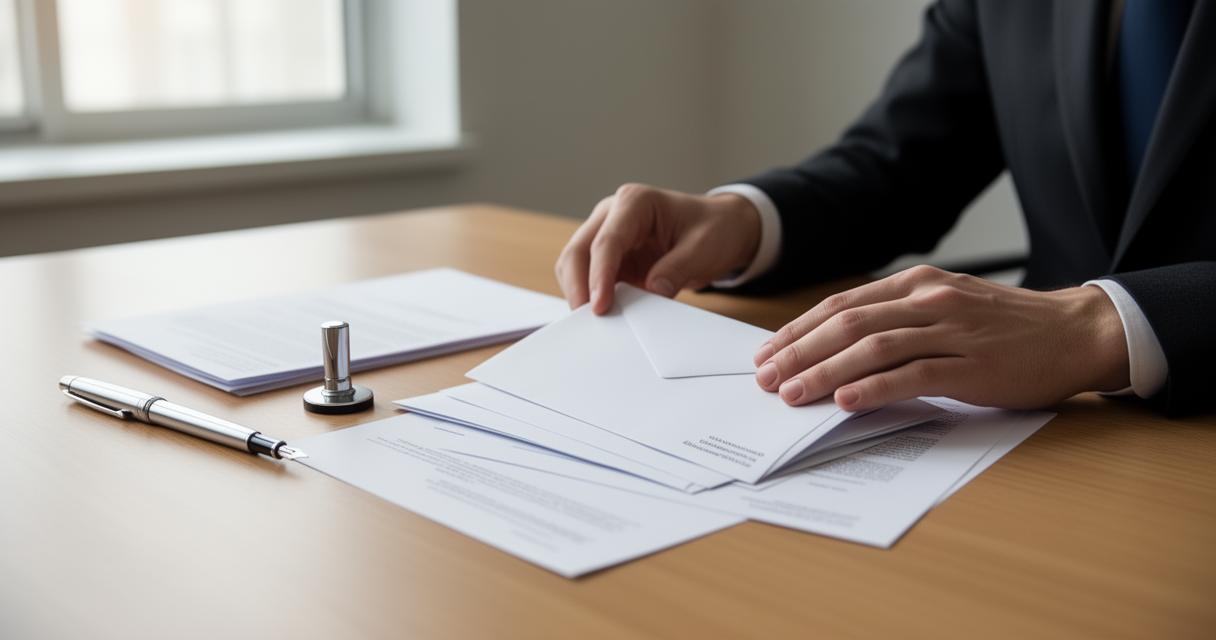 Quelles sont les 4 étapes d&rsquo;un envoi recommandé ?